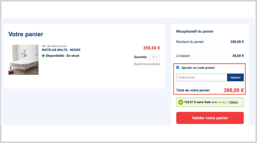 Le Roi du Matelas comment utiliser un code promo (1) (1).png