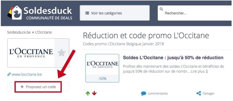 Comment utiliser un code promo L'Occitane
